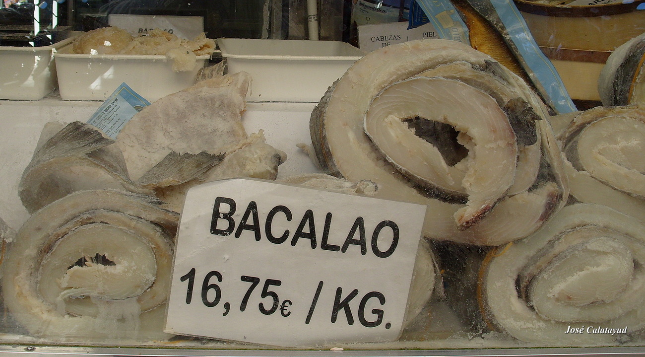 bacalao en salazón