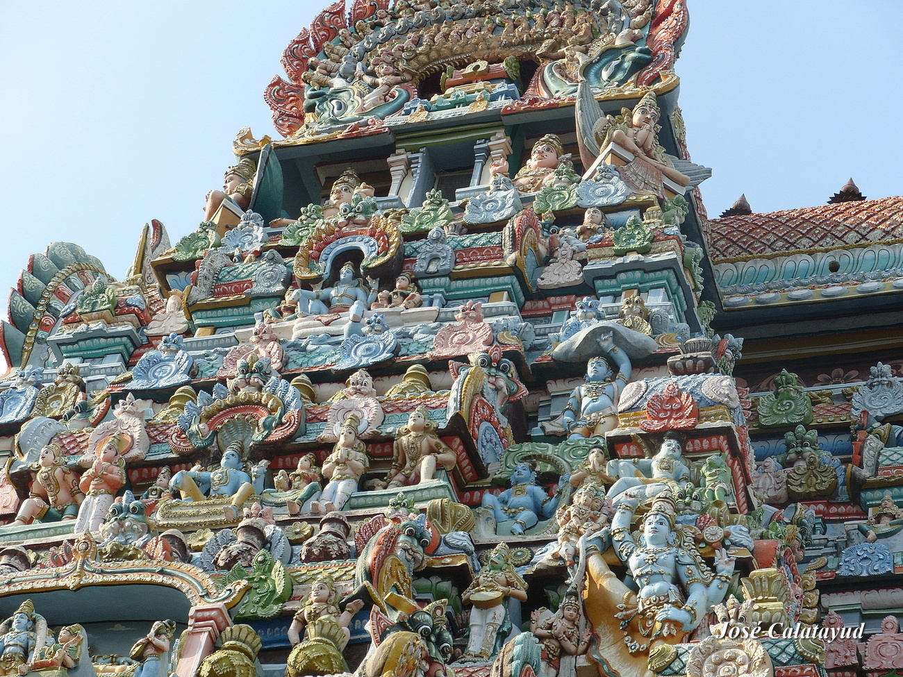 Hindou Temple in Trichy